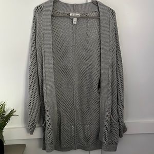 Grey cardigan